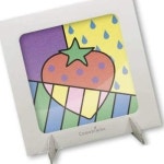 데코샌드 액자 딸기 인지발달 모래아트 모래놀이교구