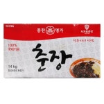 영화식품 영화식품 춘장 중찬 업소용 식당용 14kg 4개