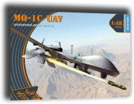 클리어 소품 4808 1 48 UAV 무인 항공기 플라스틱 모델 키트 MQ-1C