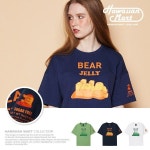 구김스 GOOGIMS 구김스하와이언마트 h0107 꼬마곰 젤리 반팔 티셔츠 G1