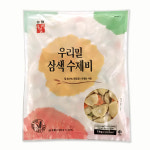국산밀 100 우리밀 농협 우리밀 삼색수제비1kg 1 1 총2개