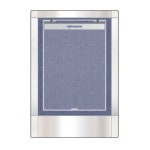 완성기업 스텐게시판 1구 C형 310x470 아크릴포켓형 G84622-2 PW507