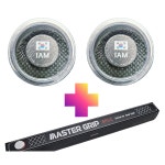 당구팁 세트구성 NEW 아이엠 큐팁 2 마스터그립 1 1개 one size MH90 92 마스터그립1개