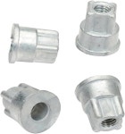 소로 에센셜 - 스테인리스 스틸 풋 4개와 3 8 -16 나사 삽입 와이어 선반 유닛 포스트 레벨러 정밀한 높이 조절을 위한 주방 수납용 랙