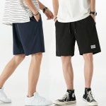 에이치플러스몰 7부 5부 면 트레이닝팬츠 여름 면반바지 홈웨어 봄