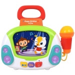 가라오케 쥬크박스 멜로디 완구 장난감 가수 놀이 마이크 간편 에코 노래 나오는 노래방 부르기 놀이용