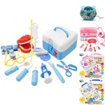 치카치카 치과놀이 가방 세트 소꿉 역할 어린이집 교구 장난감 유치원 아기 역활 어린이 유아 꼬마