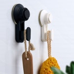 제이와니컴퍼니 무타공 흡착식 강력 후크걸이 1개 화이트C