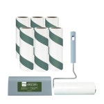 해피세일 아임 돌돌이 테이프클리너 핸들 리필 90회x7개 세트 사선 먼지제거 테이프 롤크리너 찍찍이