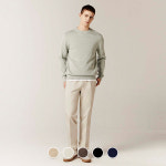 지오다노 테이퍼드 히든밴딩 링클프리 팬츠 113501mw