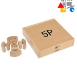 원목 유아 가베 프뢰벨 아동 가베 교구 학습 세트