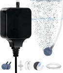 클레스시아 아쿠아리움 미니 에어레이터 펌프 1-15갤런 어항 초정숙 1 5와트용 Air pump simple kit