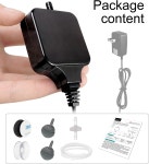 클레스시아 아쿠아리움 미니 에어레이터 펌프 1-15갤런 어항 초정숙 1 5와트용 Air pump simple kit
