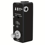 진정한 바이패스 신호 스위치 견고한 구조를 갖춘 빈티지 ABY 라인 이펙트 페달 LEF-330