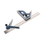 HFS R 3 PC 콤비네이션 사각 자 세트 각도기 새틴 4R 졸업형 블레이드 6