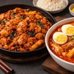 참닭 춘천닭갈비700g3팩 신천동 떡볶이250g
