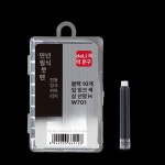 만년붓 서예전용볼펜 한자쓰기 서예붓펜 1박스 먹물 보충 30개 3박스