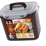 밀폐용기 김치통 23호 8 2L 김장통 직사각 김치보관통