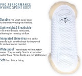 프로페셔널 초이스 스포츠 메디신 제품 하이브리드 부목 말 부츠 플리스 다리 랩 Medium