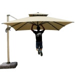 대형 파라솔 펜션 테라스 카페 루프탑 옥상 그늘막