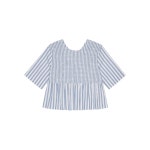 GANNI 스트라이프 블라우스 F9743