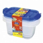 쿨라라 직사각 7-1호 2L 3P 반찬통 밀폐용기 보관용기