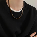 운수대통 호안석 행운 데일리 남녀노소 패션목걸이 ONE