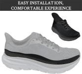 호카 러닝 스니커즈용 엔도토 깔창 교체용 고반동 EVA 이너 인서트 남성 여성 신발용 밑창 Men s US Men 7-EU40