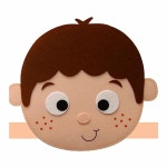 남자아이 펠트 머리띠 구연 동화 연극 역할극놀이