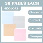 Lestp 22 Pcs 성경 공부 형광펜 노 블리드 모듬 컬러 펜 1000장 투명 스티커 메모와 2개의 검은색 파스탈 듀얼 팁 모란디 책 탭 인덱스... 