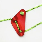 홀5mm 알루미늄 삼각 3구 스토퍼 1개 타프 스트링고정