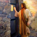 HAPPY 예수님 문 두드리는 기독교 성경 종교 전체수 보석십자수 DIY키트 1개 1개 A0992