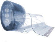 에이스펀치 7x78 7 0 6x6 6피트 투명 PVC 커튼 플라스틱 스트립 상업용 냉동고 창고용 열 도어 커버 방수 단열실 스크린 7 W x 78 7... 