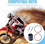 YZ 볼트 배기 커플러 키트 머플러 소음기 고무 씰 오링 스프링 야마하 2행정용 250CC YZ250X