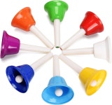 이스트록 핸드벨 세트 8음 뮤지컬 벨 페스티벌 교회 합창 결혼식 파티에 사용됩니다 Hand Bell