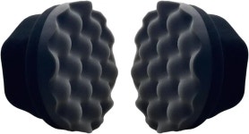 타이어 샤인 어플리케이터 패드 드레싱 2개 재사용 가능한 스펀지 웨이브