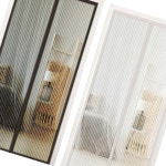 지에스 대형 삼정447 출입문용 자석문발 자석모기장 대형