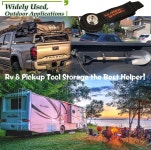 ULERMAGNET 강력 자기 저장 스트랩 헤비 듀티 차고 보관 도구 정리함 연장 코드 케이블 로프 차고용 픽업 RV 작업장용 1 Small