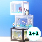 무지스 1 1 블록 DIY미니 모스 어항 대형 R 2개 기본 2레고호환어항-하늘