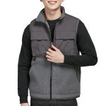 나인앤나인 후리스 안감 보아털 우븐 포켓 조끼 105