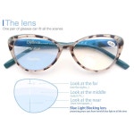 MODFANS 프로그레시브 멀티포커스 리딩 안경 블루라이트 독자 안경 2 5 x
