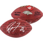 레이븐스 레이 루이스 사인 윌슨 더 듀크 팀 쇼케이스 NFL 축구공 BAS Wit