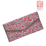 대동사 통영 누비 장지갑 3단 천지갑 남녀공용 지갑 안개꽃 10