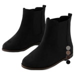 앙뉴 앙뉴 리드누벅 첼시부츠 160