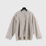 vintage 빈티지 탑 블라우스 WOMEN F J5305