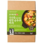 성호 김구원선생두부 국산 콩으로 만든 된장 순두부찌개 600g