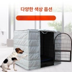 대형견 동계 덮개 개집 야외 보온 강아지 방풍 방수 보호 단열 단열재 패드 A 연그레이