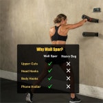 엘리트 스포츠 월 스파 복싱 종합격투기를 위한 벽걸이 타격 트레이너 어퍼컷 훅 잽 파워 샷 스파링 훈련에 적합 윙춘 연습에도