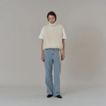 더릴 더릴 8th Relaxed fit denim Light oony 405636M