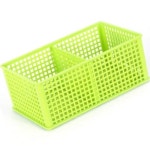 3칸바스켓 중 그린 옷바구니 창고 사무실바구니
